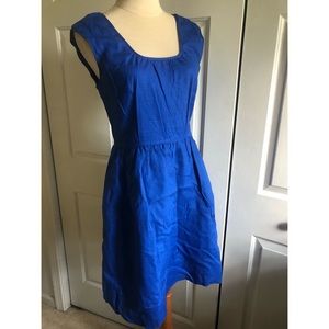 J Crew blue dress